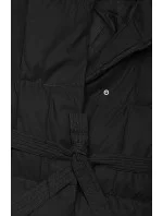 Dámska zimná bunda s opaskom J Style Black (5M3227-392)