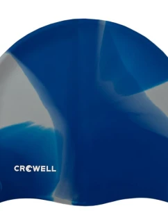 Crowell Multi Flame silikónová plavecká čiapka farba.19
