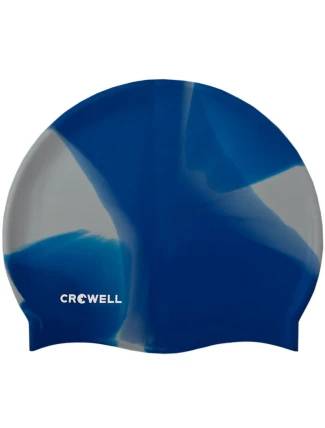 Crowell Multi Flame silikónová plavecká čiapka farba.19