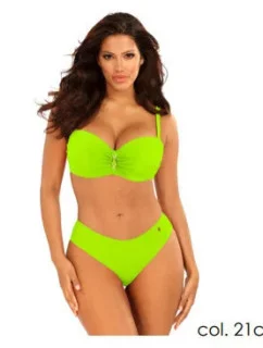 Dámske dvojdielne plavky New Trends 8 S730DA5-21c sv. zelená - Self