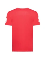 Pánske tričko SY1305H/GN Červený vzor - Geografické Nórsko