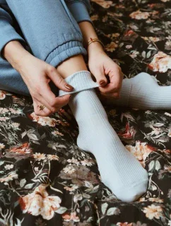 Dámske rebrované ponožky Steven art.062, 35-40