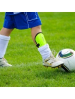 Futbalové chrániče holení Meteor M white