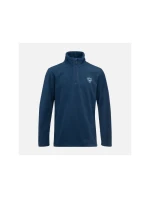 Rossignol Chlapčenská fleecová mikina s kapucňou 1/2 Zip