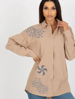 Košeľa s dlhým rukávom model 181628 Factory Price