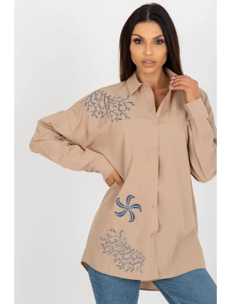 Košeľa s dlhým rukávom model 181628 Factory Price