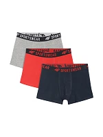 Chlapčenské boxerky 4F M061 3ks viacfarebné 4FJWAW25UBXSM061 90S