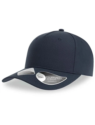 Atlantis Headwear Fiji 5-panelová bejzbalová čiapka 33.0103 tmavomodrá Atlantis Headwear Fiji 5-panelová bejzbalová čiapka 33.0103 tmavomodrá