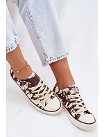 Dámské nízké tenisky Big Star TT274771 s výšivkou