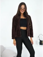 Blúzka CS BL BT1033.04 tmavohnedá