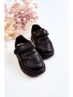 Detská nízka športová obuv Black Frillo