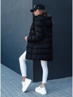 Dámska zimná bunda s kapucňou GABRIELLE black FashionStreet TY4366
