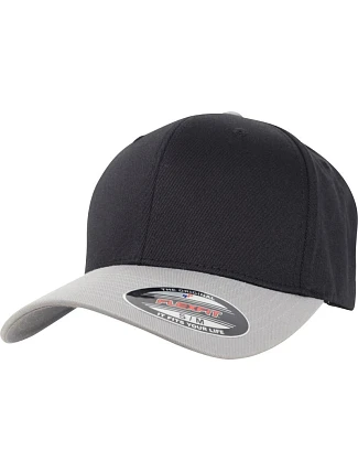 Flexfit 6277T/6277TT 6-panelová čiapka Flexfit Wooly Combed 55.277T čierna/strieborná Flexfit 6277T/6277TT 6-panelová čiapka Flexfit Wooly Combed 55.277T čierna/strieborná