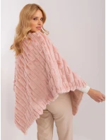 Poncho AT PN 2347.68 svetlo ružová