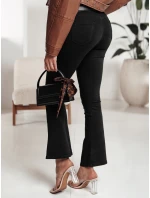 FREEREX dámske džínsy bootcut čierne FashionStreet UY2225