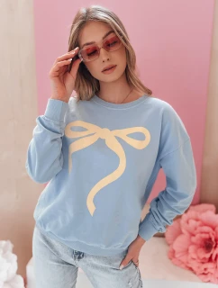 Dámska nadrozmerná mikina SOFTTIE modrá FashionStreet BY1377