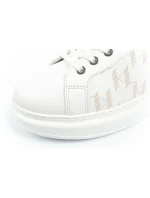 Karl Lagerfeld Kapri pánske tenisky kožené biele