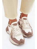 Dámske semišové tenisky Kobbo 66954 beige Dámske semišové tenisky Kobbo 66954 beige