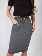 Sukňa RV SD 4793 1.32 tmavo šedá