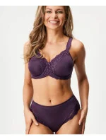 Ladyform mäkké maxi nohavičky tmavo fialové 00NS - Triumph