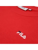 Pánska mikina Fila Leverano Regular Crew Sweatshirt red FAM0876 30002 pánska