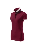 Polokošeľa Malfini Collar Up W MLI-25786 granátová