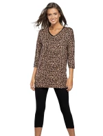 Talianska móda Pantera r.3/4 sp.3/4 farba:print/black Talianska móda Pantera r.3/4 sp.3/4 farba:print/black