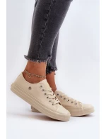 Klasyczne Trampki Damskie Big Star NN274286 Beżowe