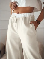 Dámske nohavice DARAMY beige FashionStreet UY2101