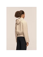 Dámska bunda CASALL Aria Zip Hoodie Jacket, farba béžová
