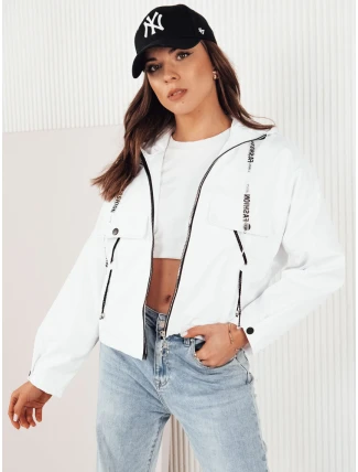 Dámska prechodná bunda FERTI biela FashionStreet TY4303 Dámska prechodná bunda FERTI biela FashionStreet TY4303