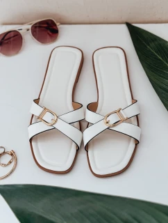BELICCA dámske žabky biele FashionStreet ZY0998
