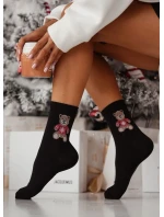 Ponožky Milena 0200-132 Medvedík vo svetri 37-41