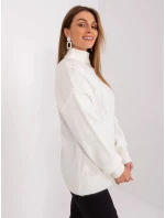 Dámsky sveter AT SW 23401.97P Ecru - FPrice