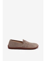 Semišové Mokasyny Barefoot Z Zazoo Cappuccino