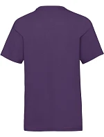 Fruit of the Loom Kids Valueweight T Detské tričko 16.1033 fialové Fruit of the Loom Kids Valueweight T Detské tričko 16.1033 fialové