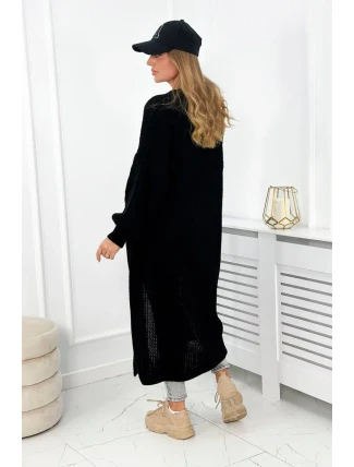 Dlhý sveter čierny Dlhý sveter čierny