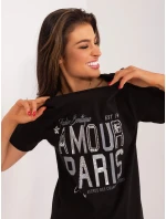 Tričko PM TS 4568.20 čierna Tričko PM TS 4568.20 čierna
