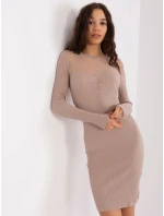 RV SK 9218 šaty.16 tmavo lila