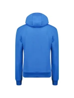 Geografické Nórsko Gadrien DB 054 M WW6115H/GN-Kráľovská modrá/biela mikina