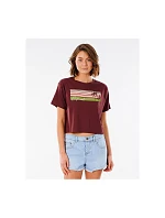 RIP CURL Tričko TALLOWS CROP TEE RIP CURL Tričko TALLOWS CROP TEE