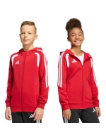 Adidas Tiro 26 League Detská mikina bez gombíkov červená KF9101
