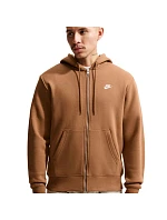 Pánska mikina Nike Club BB FZ Hoodie svetlohnedá FN3861 270 Pánska mikina Nike Club BB FZ Hoodie svetlohnedá FN3861 270