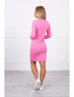 Klasické ružové šaty