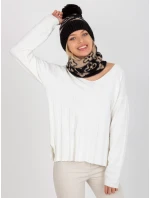 Dámska čiapka AT CZ CM 317 čierna a béžová