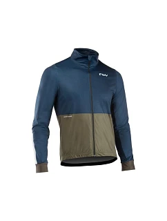 Cyklistická bunda NORTHWAVE Blade Light Jacket modrá/zelená