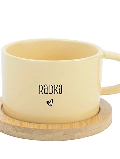 Radka – žltý hrnček Makronka 200 ml