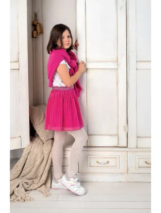 DETSKÉ PANČUCHY S LESKLÝM NYLONOM CLARIBEL DR2509