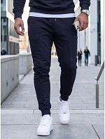 Pánska neizolovaná mikina s kapucňou, tmavomodrá, FashionStreet AX0673 Pánska neizolovaná mikina s kapucňou, tmavomodrá, FashionStreet AX0673