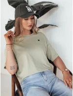 MILOV dámske tričko pistáciová FashionStreet RY2541